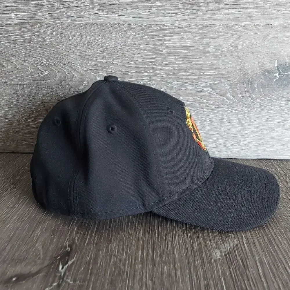 Youth New Era Black Manchester United 9FORTY Adjustable Hat